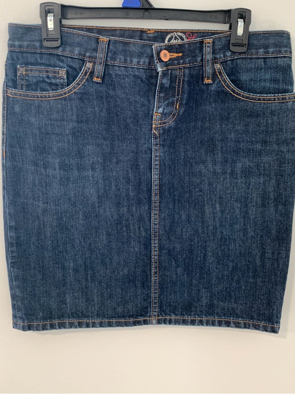 Gap denim mini skirt